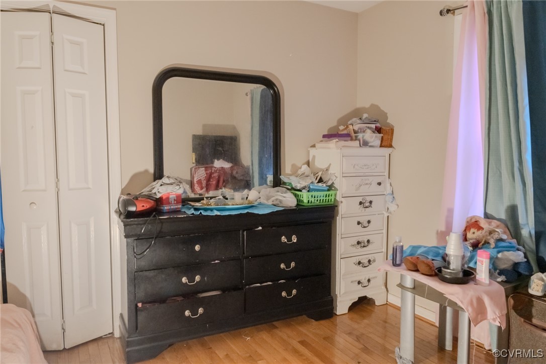 6623 Carmel Road Henrico, VA 23228 - Photo 11 of 16 Bedroom featuring light hardwood / wood-style floo