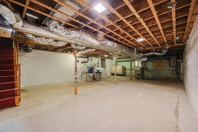 a view of parking garage