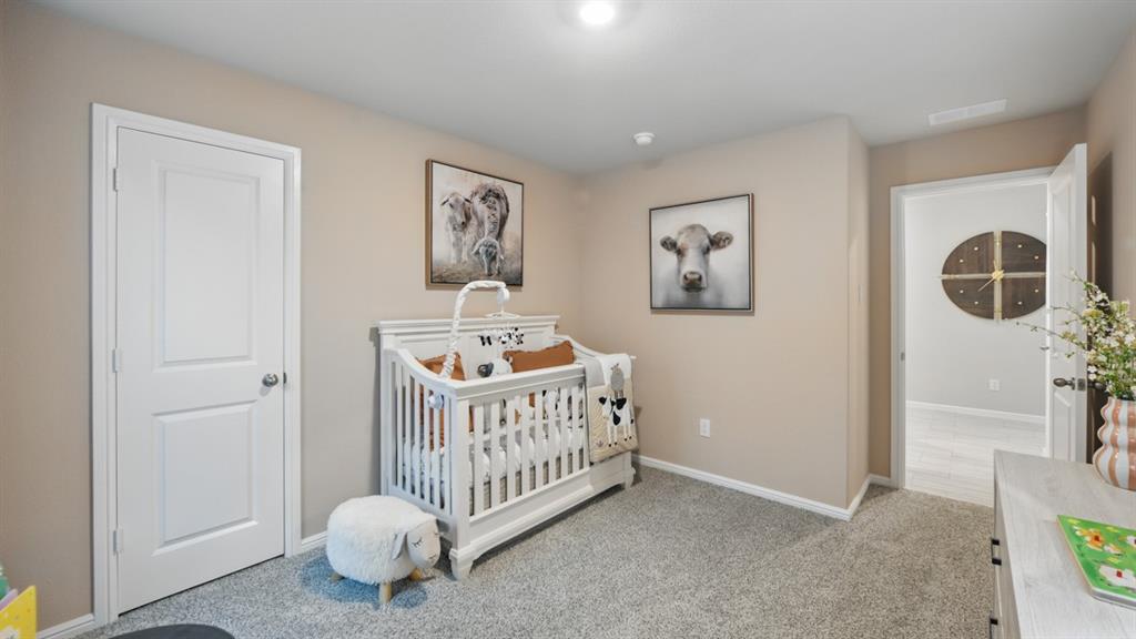 1505 Cansler Drive Krum, TX 76249 - Photo 35 of 39 a bedroom with a bed and a window