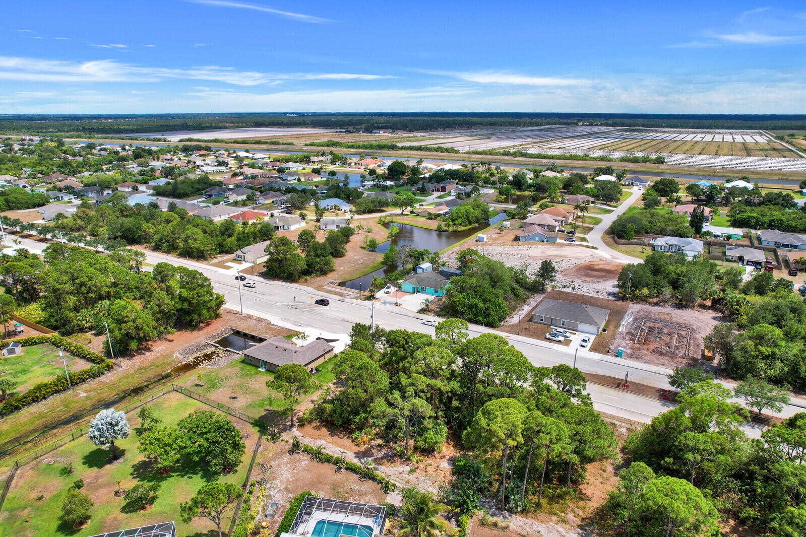 243 Southwest Becker Road Port St. Lucie, FL 34953 - Photo 3 of 20 02_Aerial_2_mls