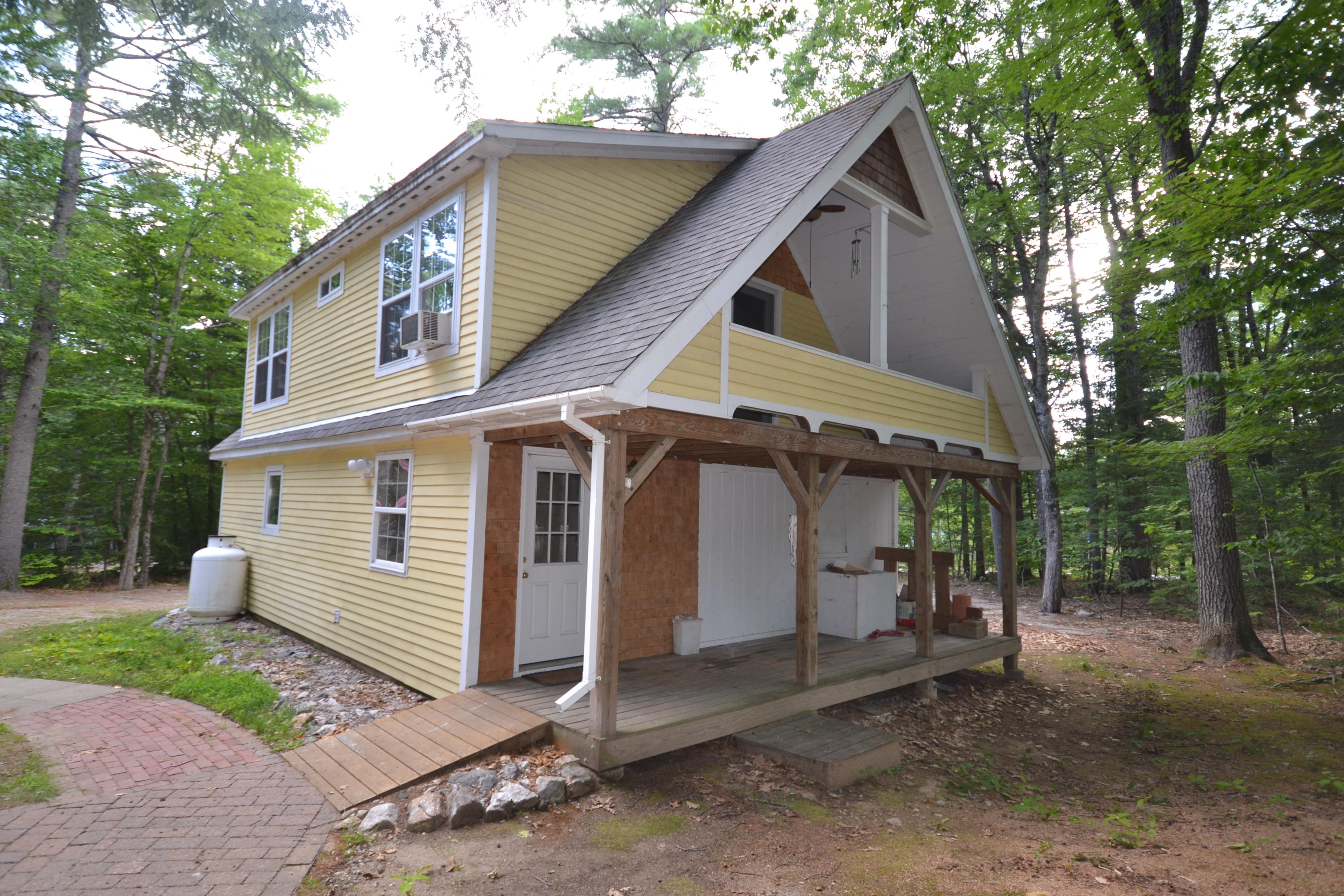 Rear of house