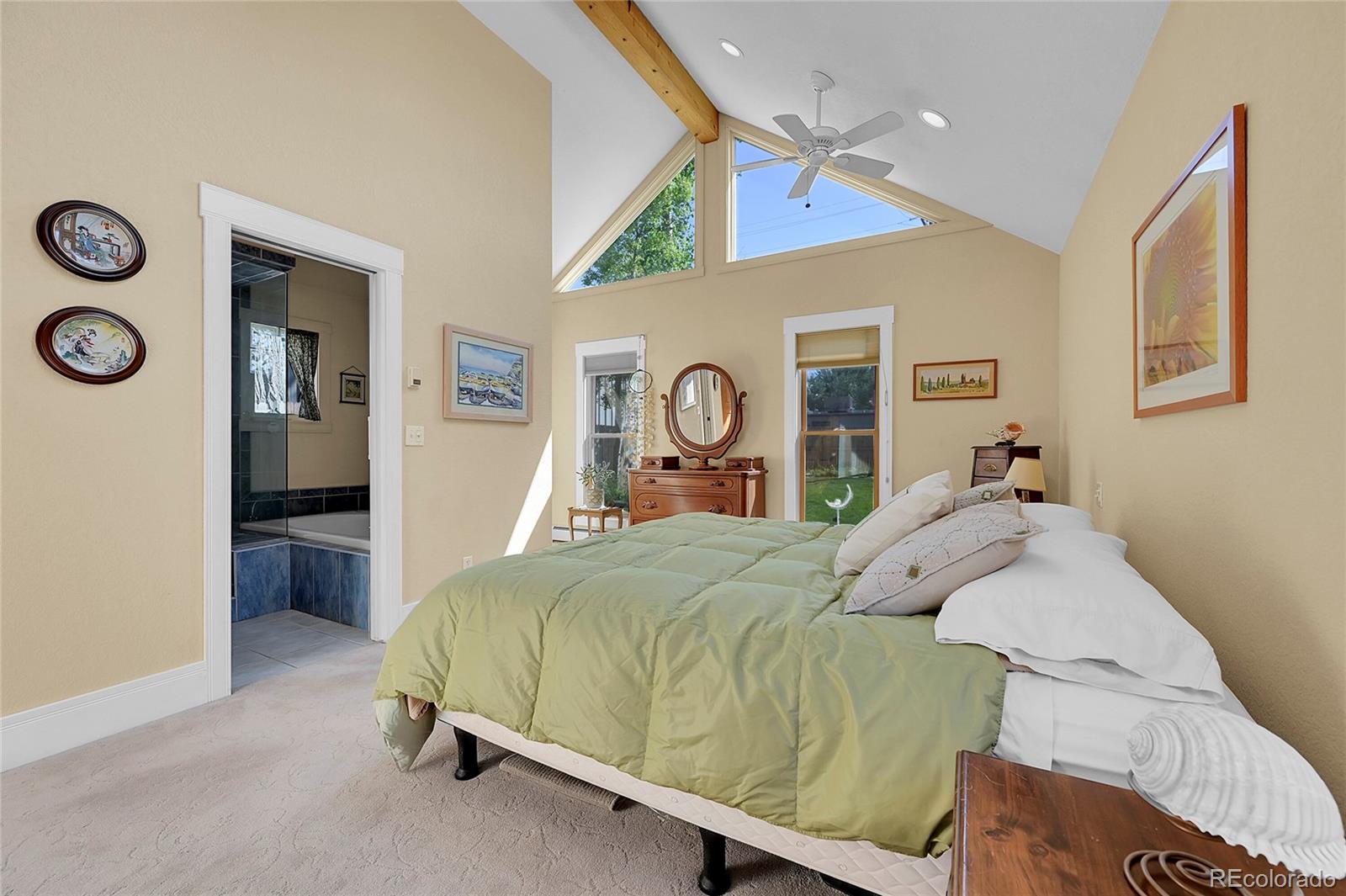 141 3rd Avenue Niwot, CO 80544 - Photo 19 of 49 a bedroom with a bed and a closet