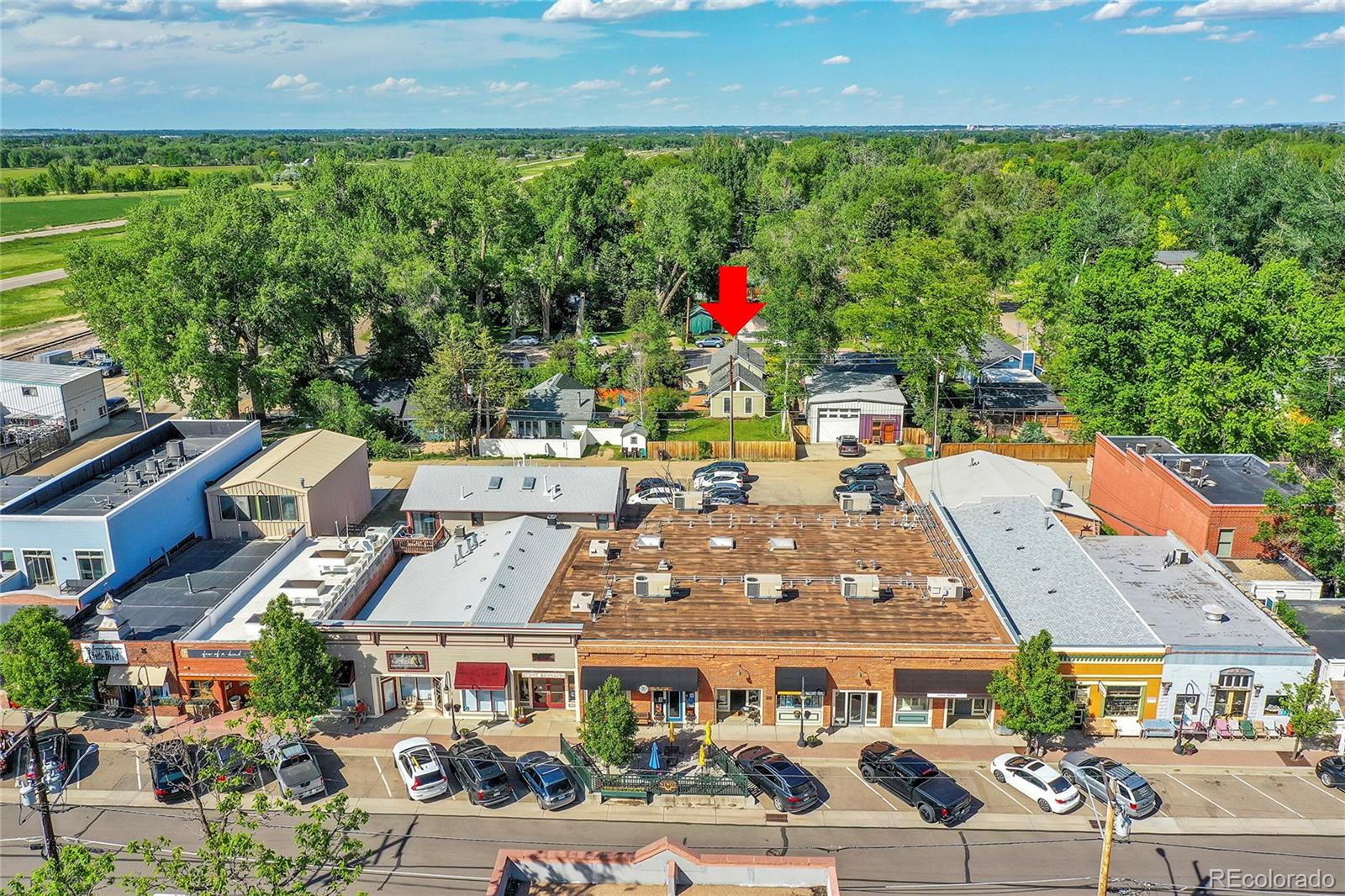 141 3rd Avenue Niwot, CO 80544 - Photo 42 of 49 a picture of a city with lots of buildings