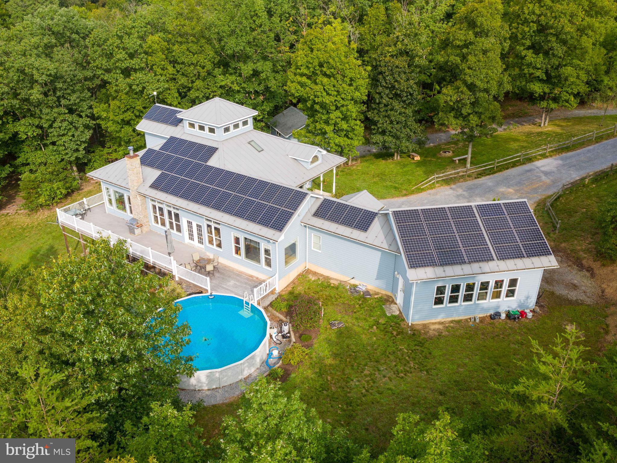 Solar panels power ENTIRE home!