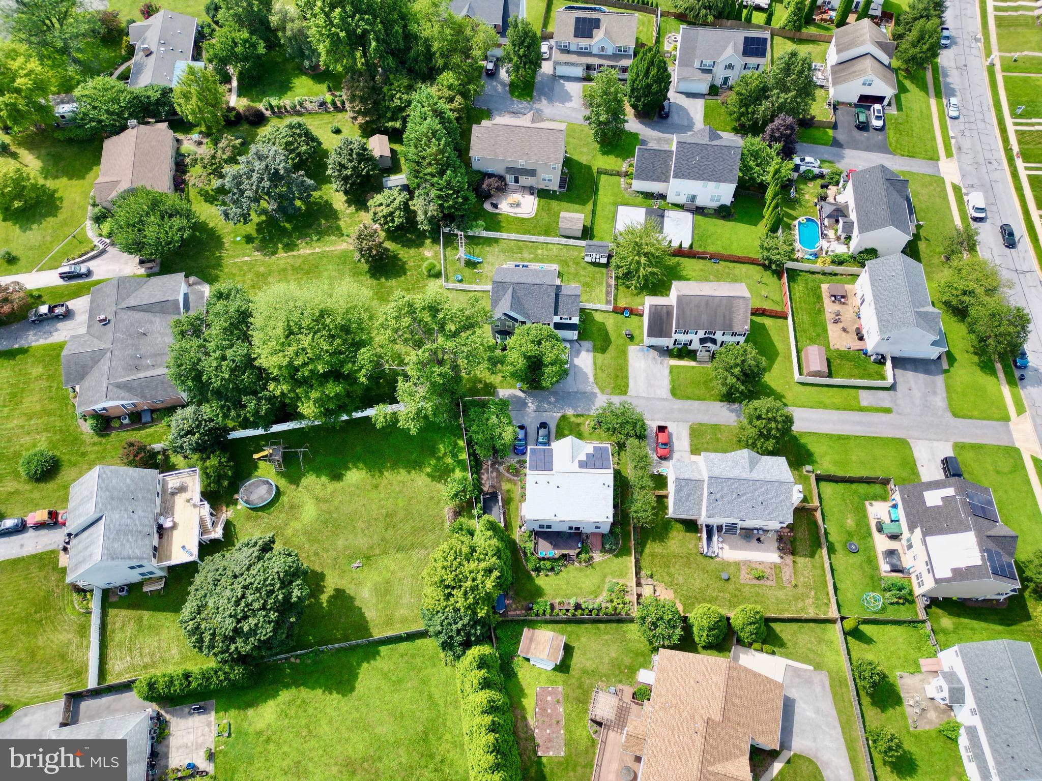 4195 Fallow Drive Hampstead, MD 21074 - Photo 39 of 40 an aerial view of residential house with outdoor space and lake view