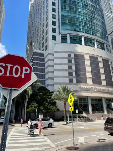 a building with sign broad