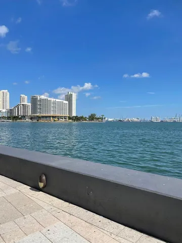 a view of a terrace with skyline