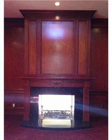 6036 Rancho Diegueno Road Del Mar, CA 92014 - Photo 23 of 25 Library Fireplace