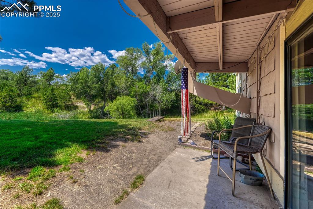 1661 Deer Creek Road Monument, CO 80132 - Photo 37 of 48 Patio for taking in those amazing sunsets