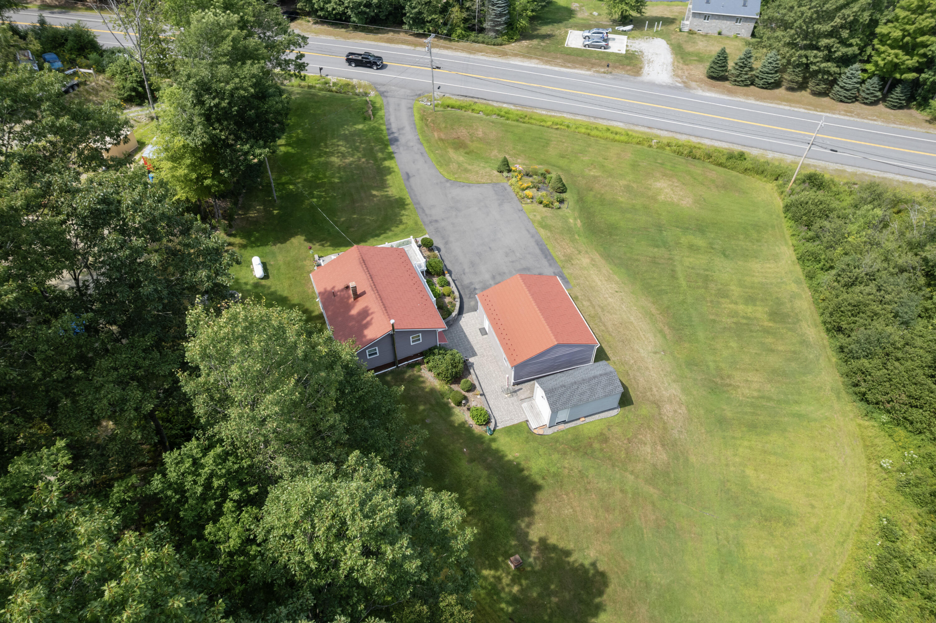 1145 Brunswick Road Richmond, ME 04357 - Photo 60 of 71 Aerial