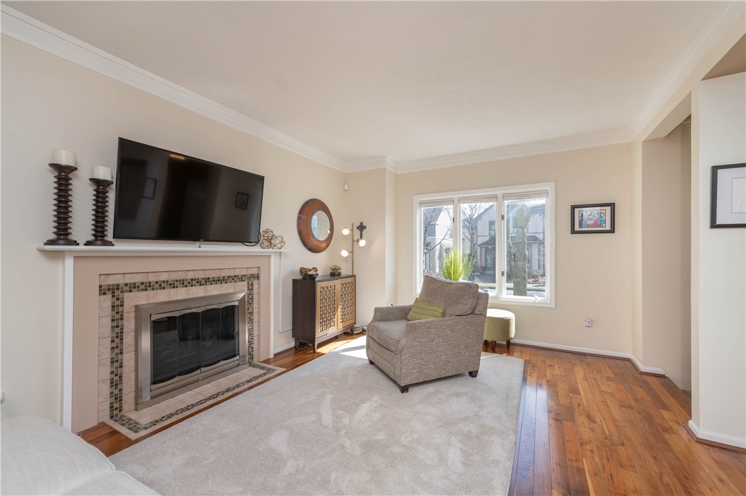215 South Fitzhugh Street Rochester, NY 14608 - Photo 7 of 39 Living room Fireplace