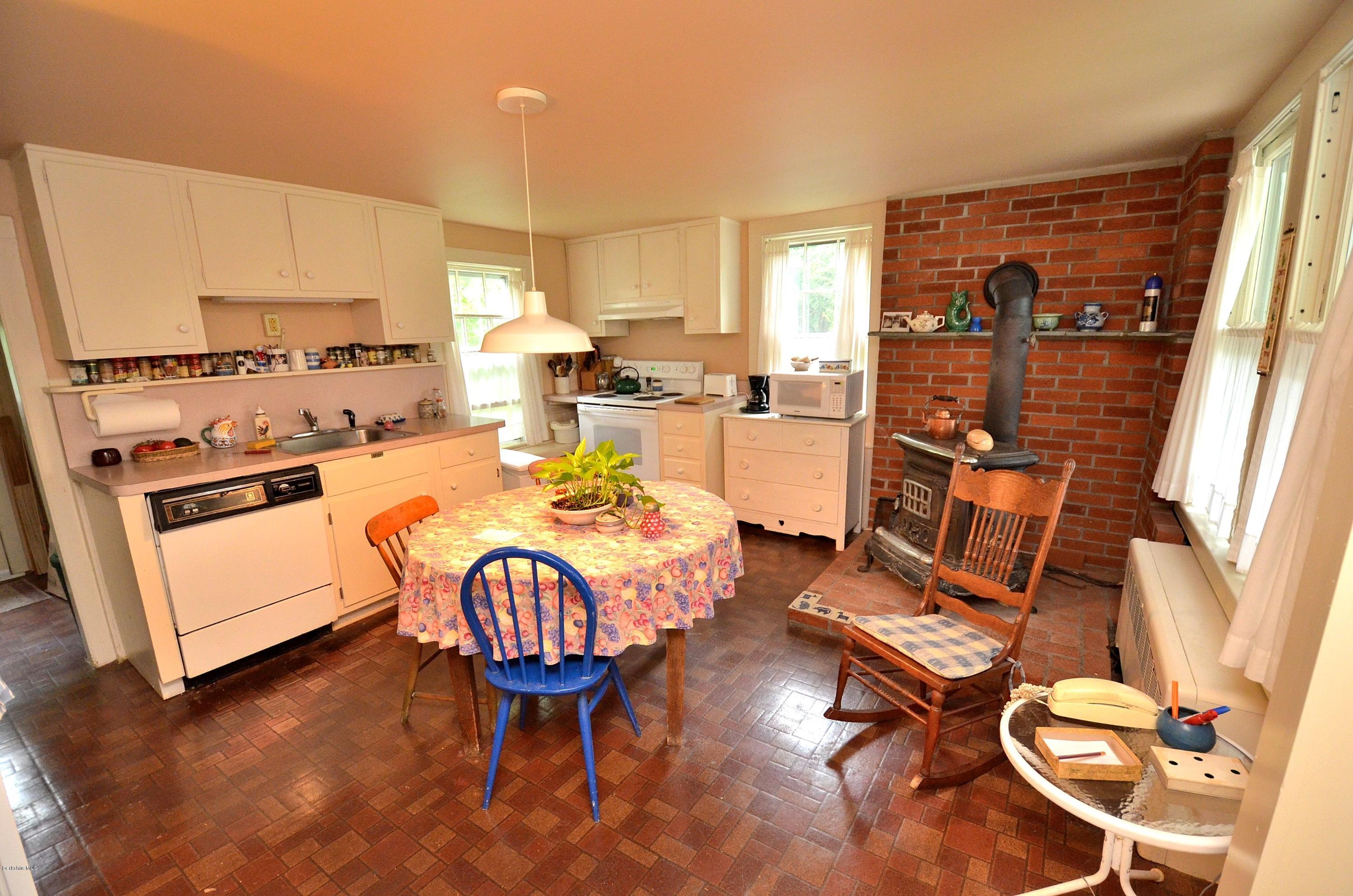 4 Cherry Hill Road Stockbridge, MA 01262 - Photo 3 of 19 a view of kitchen with furniture and wooden floor