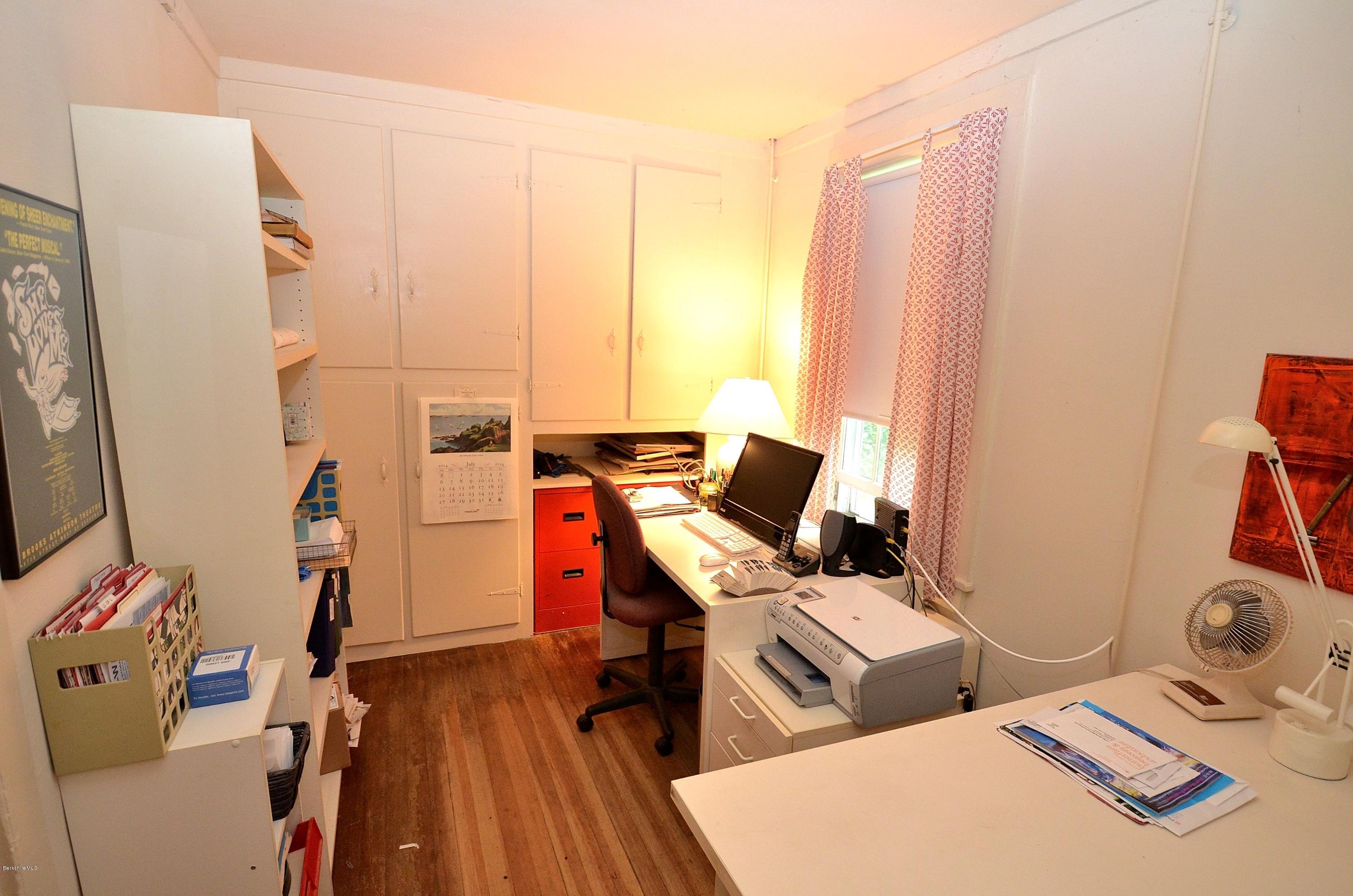 4 Cherry Hill Road Stockbridge, MA 01262 - Photo 9 of 19 a view of a workspace with furniture and a window