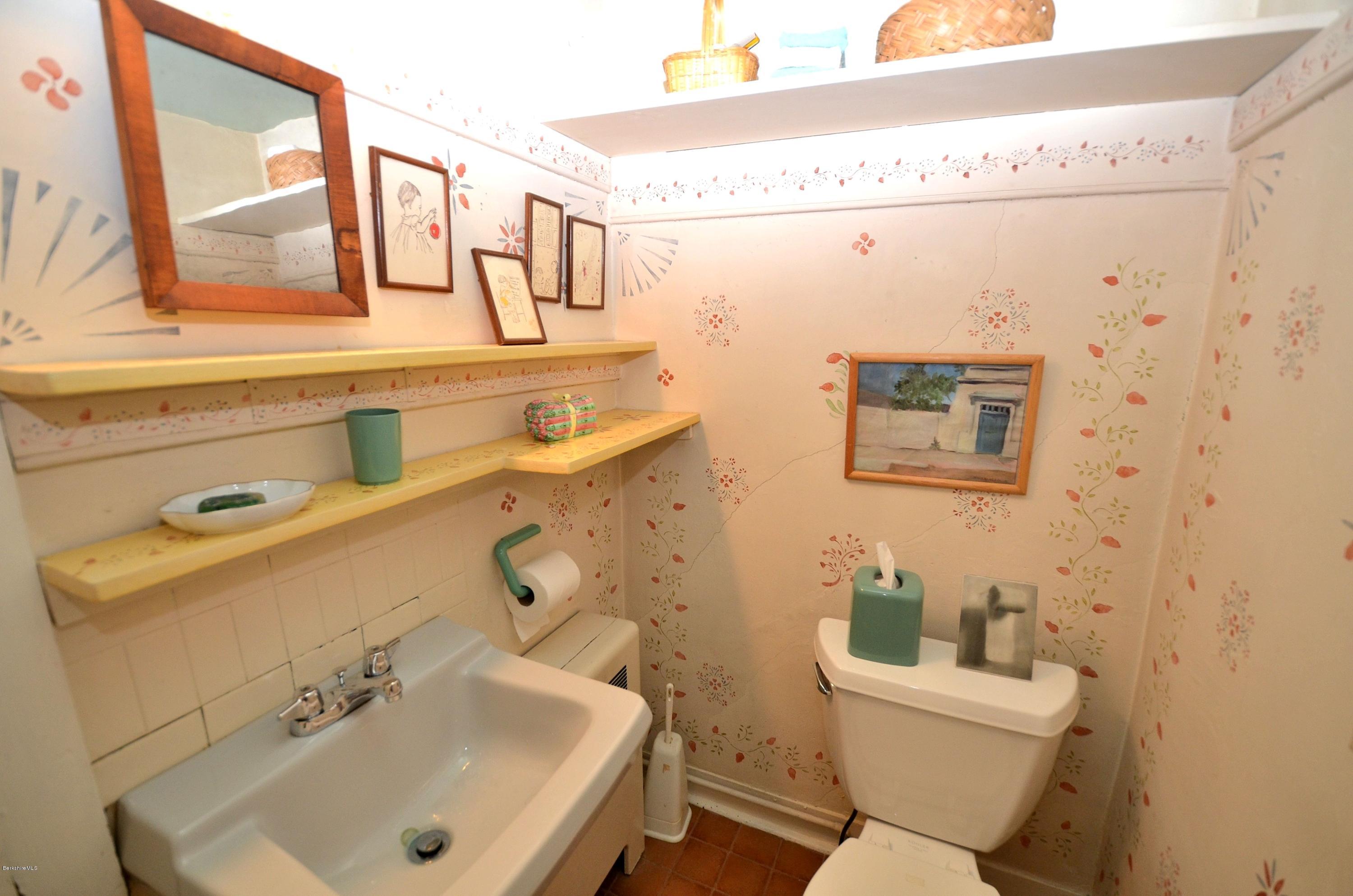 4 Cherry Hill Road Stockbridge, MA 01262 - Photo 10 of 19 a bathroom with a sink and a toilet