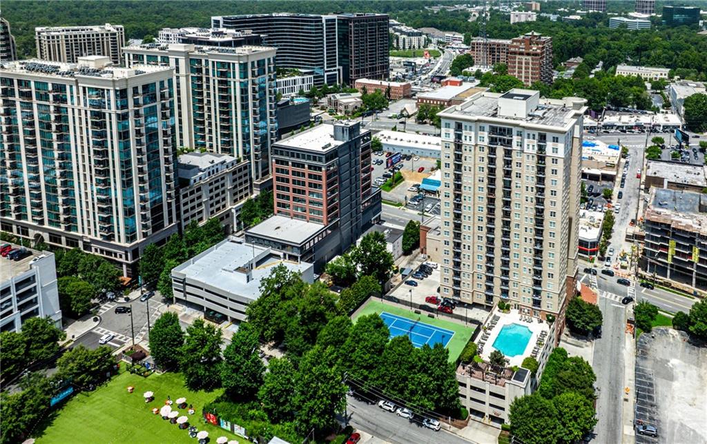 325 East Paces Ferry Road Northeast, Unit 1105 Atlanta, GA 30305 - Photo 35 of 36 a city view