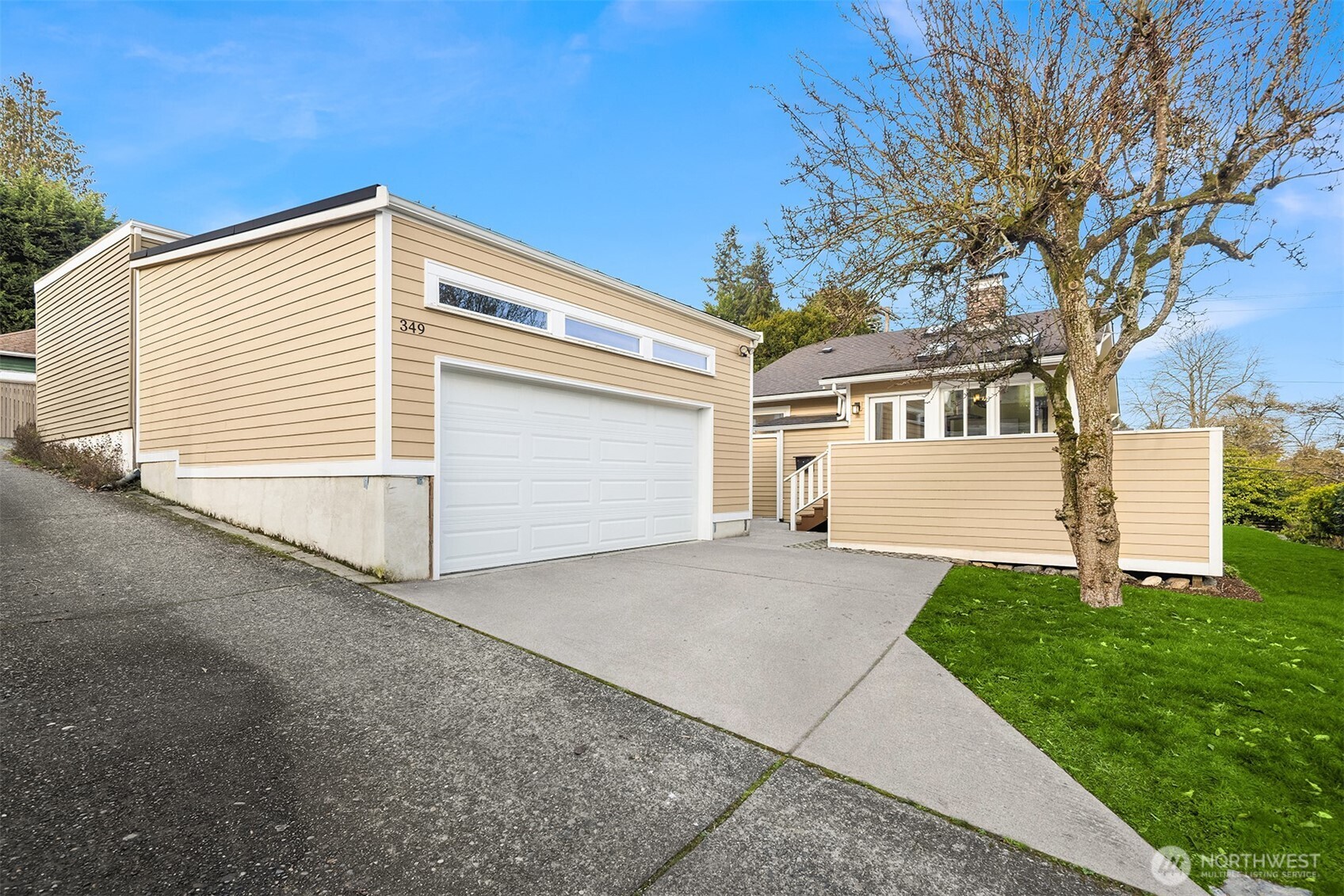 349 North 72nd Street Seattle, WA 98103 - Photo 26 of 26 a view of backyard with a garden