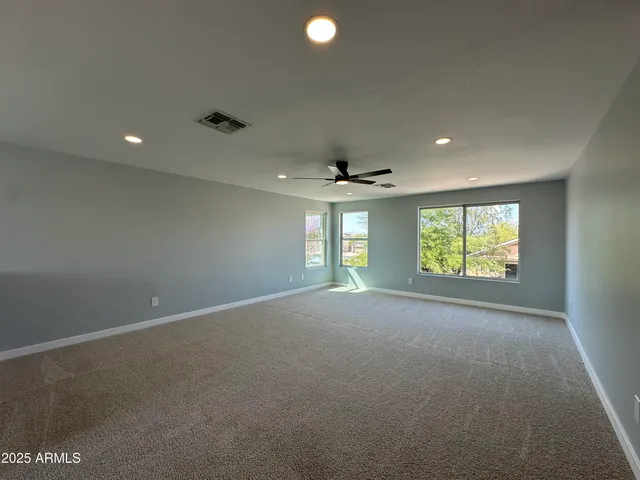 a view of empty room