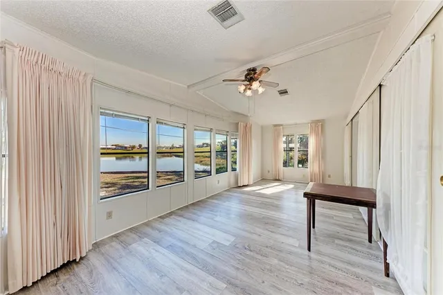 a storage room with washer and dryer