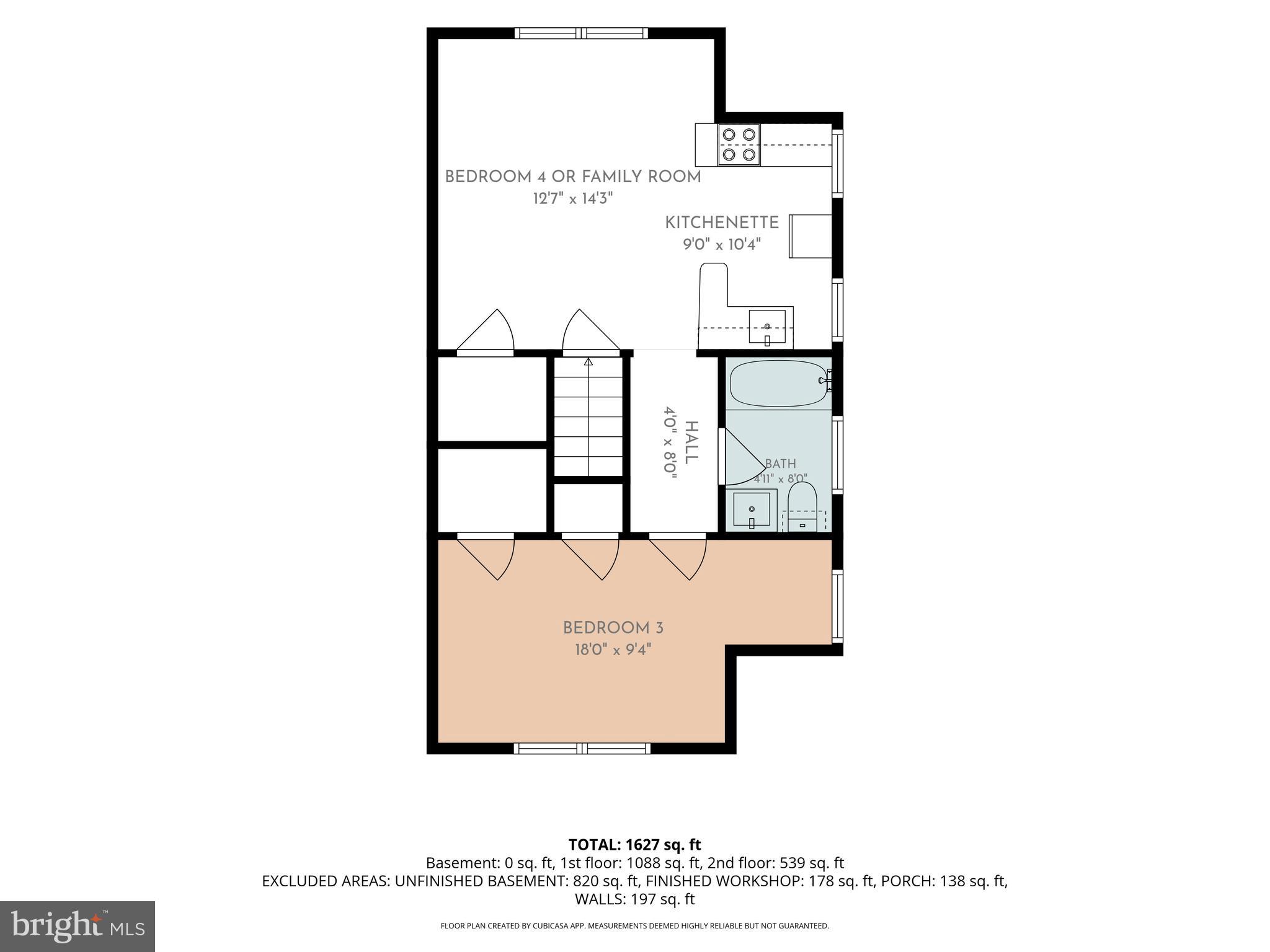 1058 Lenape Road West Chester, PA 19382 - Photo 40 of 41 Upper Level Floorplan
