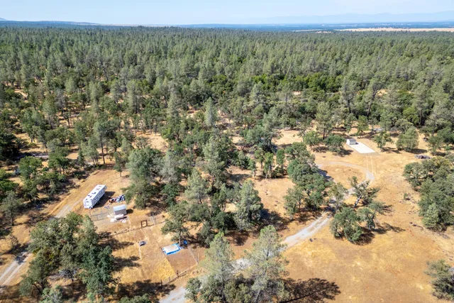 a view of a yard with an outdoor space