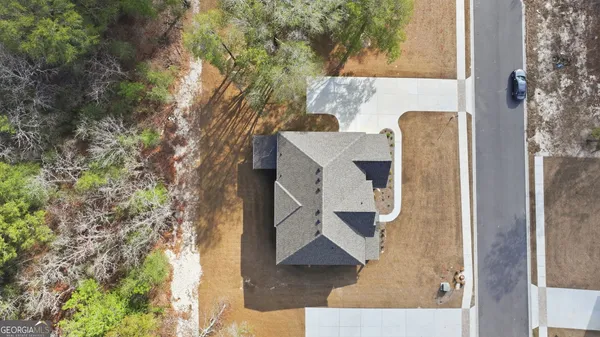 a view of a city with an ocean