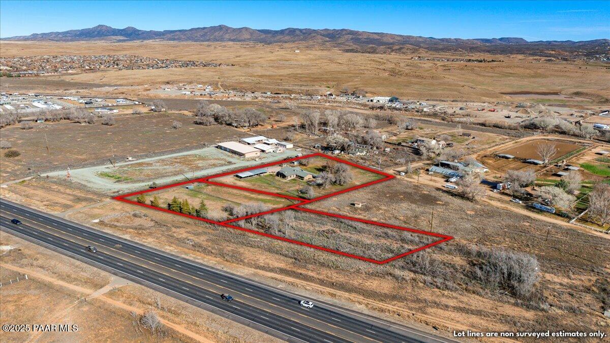 475 Highway 69 Prescott Valley, AZ 86327 - Photo 2 of 64 3 Parcels - Aerial View NW