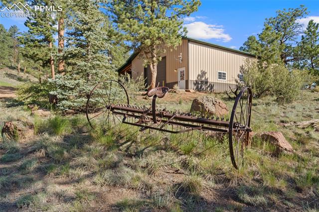 35 Toms Ranch Rd Lake Lake George, CO 80827 - Photo 41 of 50 Antique farm equipment
