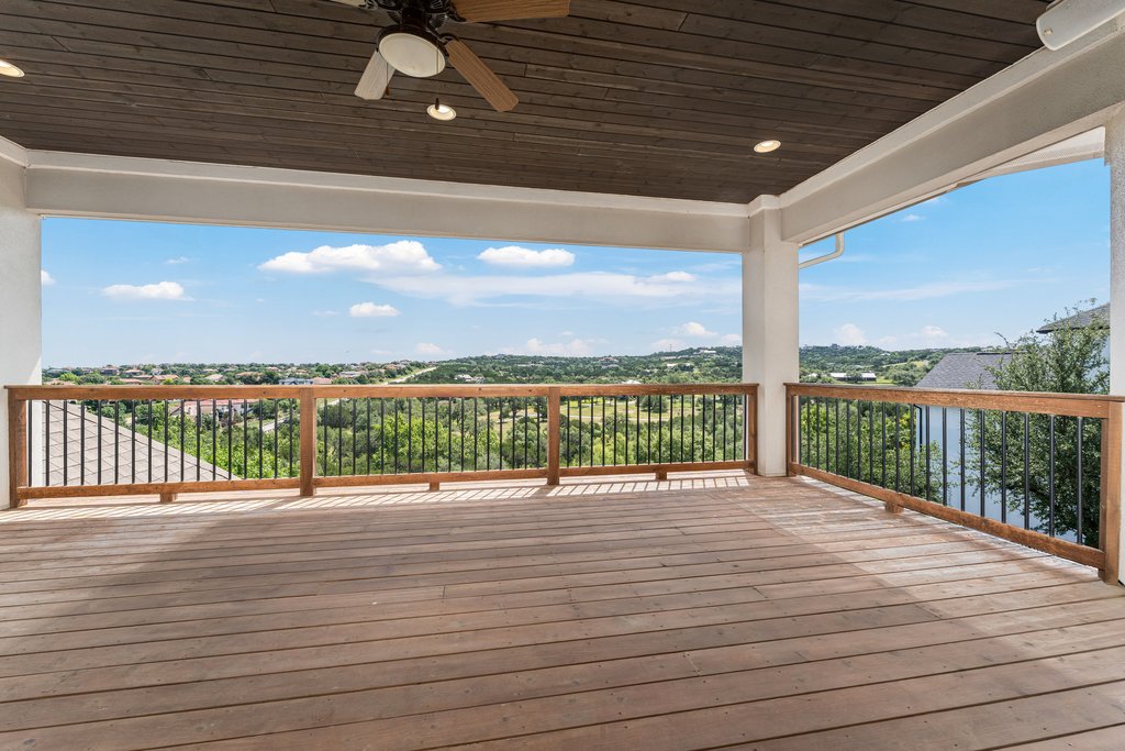 203 Lodestone Lane Austin, TX 78738 - Photo 33 of 40 2nd floor deck with views for miles