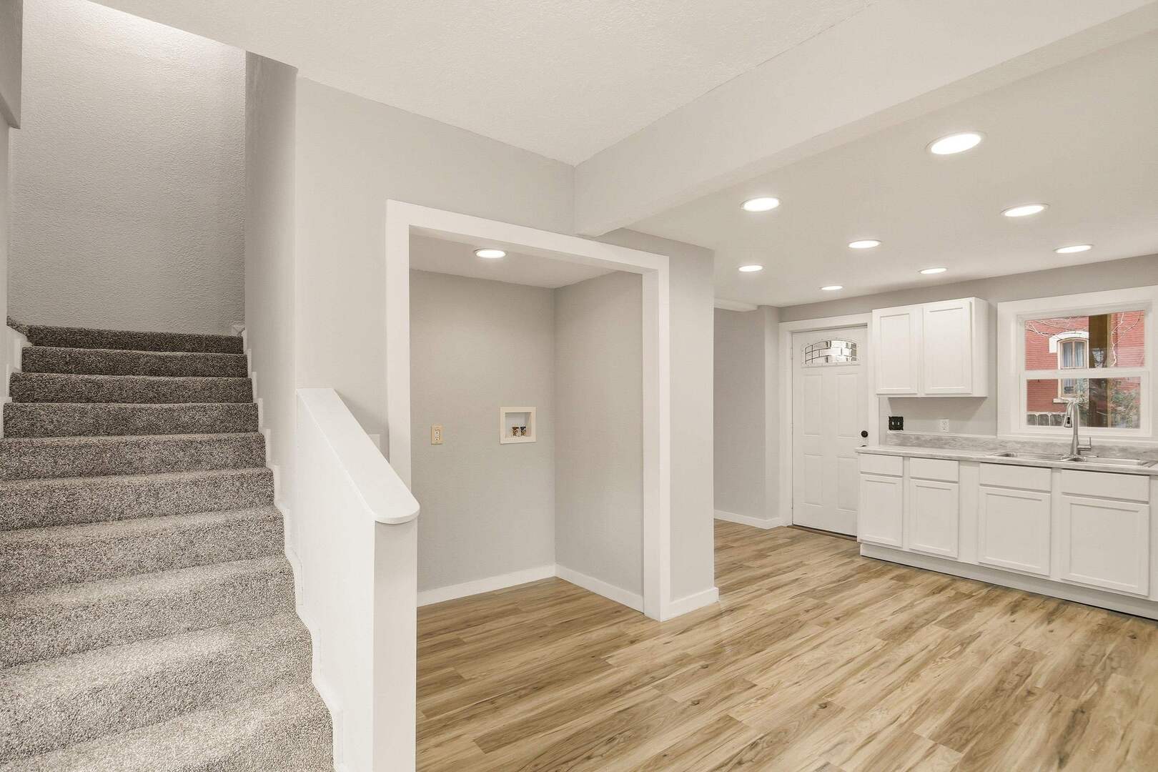 1928 8th Avenue Rock Island, IL 61201 - Photo 18 of 33 a view of entryway and hall with wooden floor