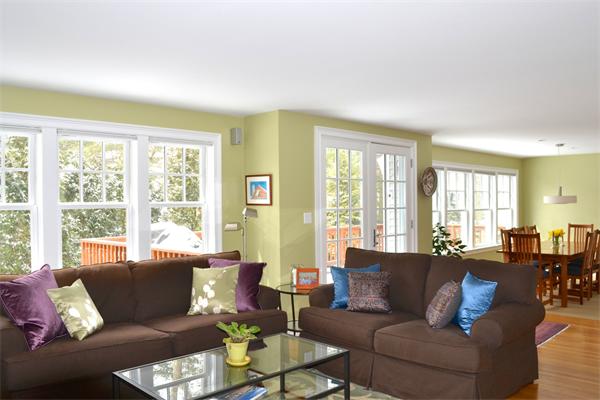 21 Dane Road Lexington, MA 02421 - Photo 2 of 25 a living room with furniture and large windows