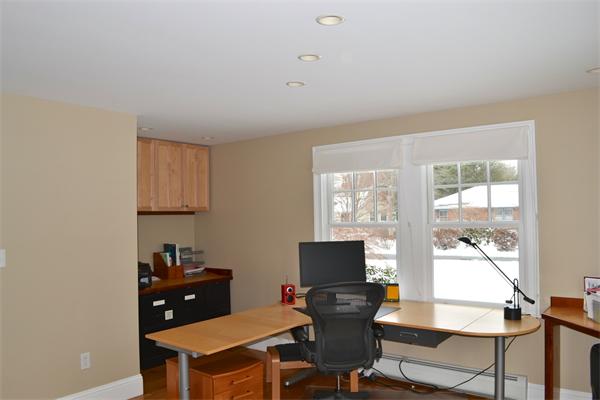 21 Dane Road Lexington, MA 02421 - Photo 10 of 25 a view of a workspace with furniture and a window