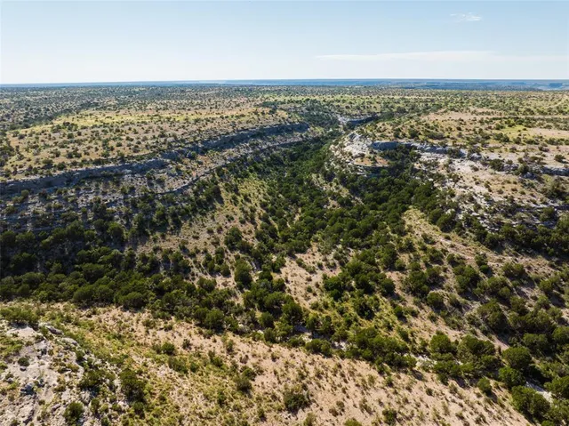 an aerial view of residential building and ocean