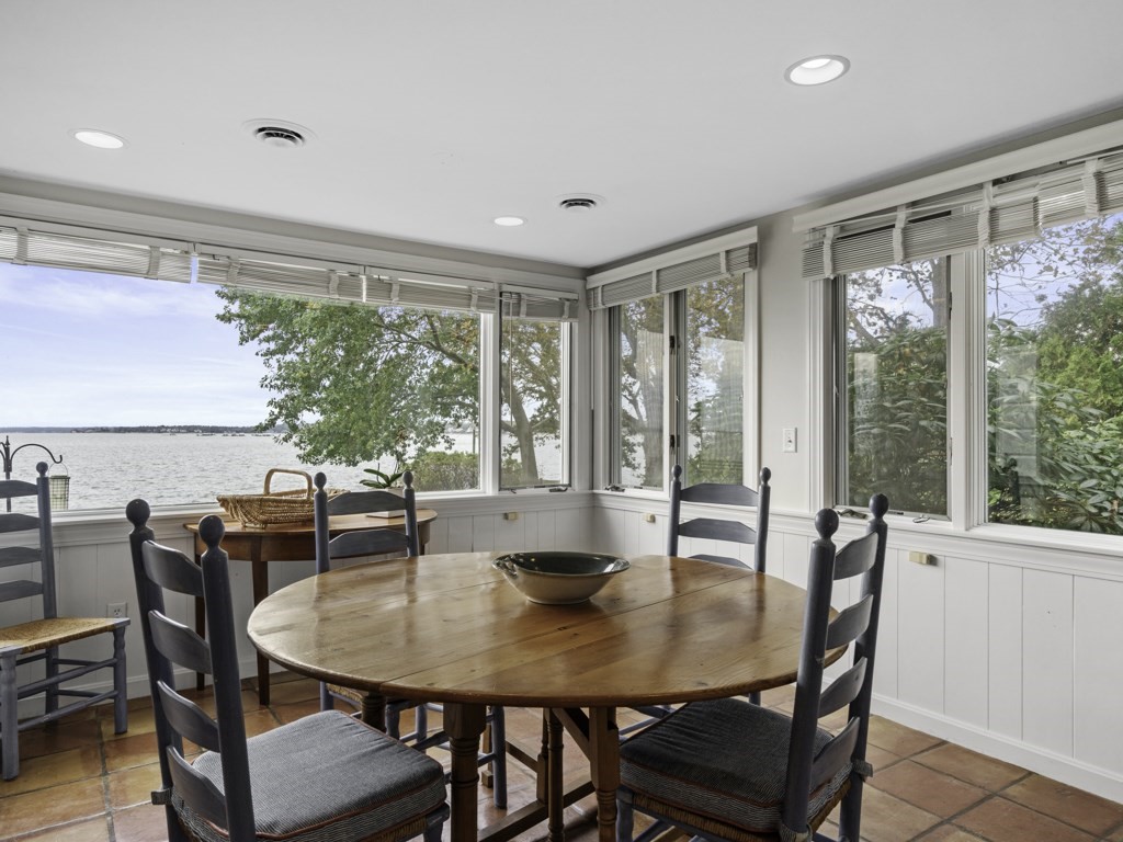 247 King Caesar Road Duxbury, MA 02332 - Photo 15 of 38 a view of a dining room with furniture window and outside view