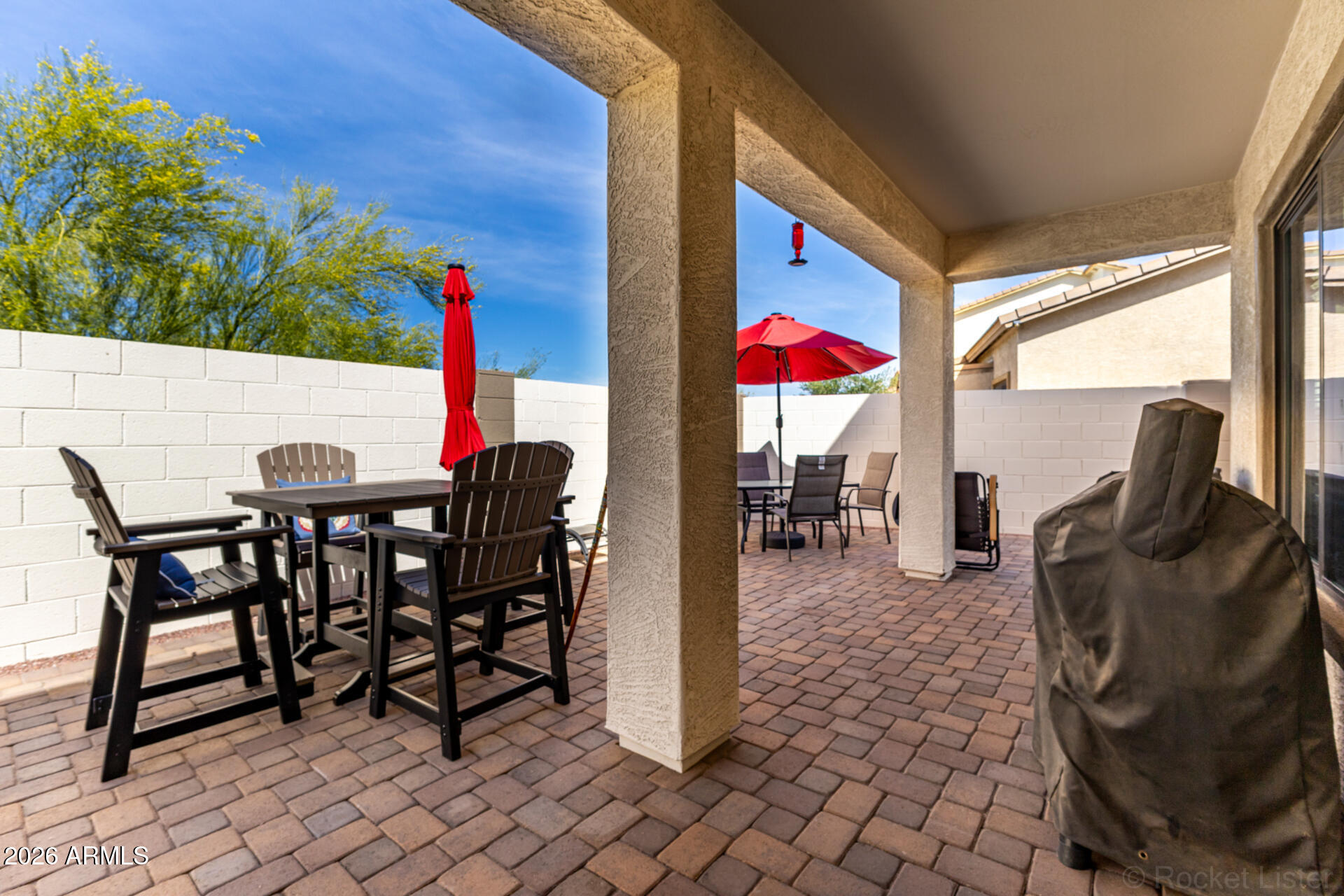 2756 South Powell Road Apache Junction, AZ 85119 - Photo 29 of 37 a view of a dining room with furniture and chandelier