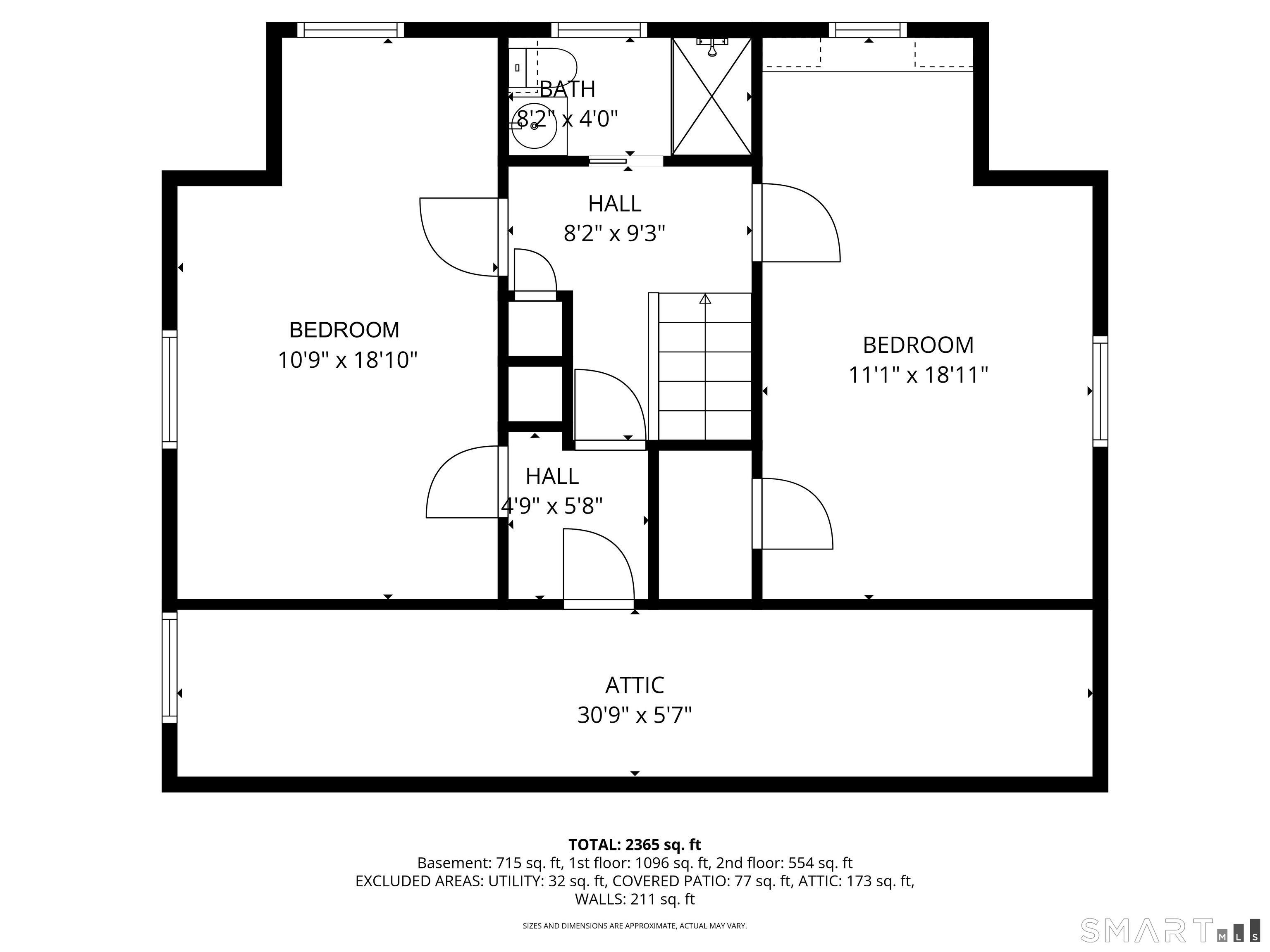 1006 King Road Cheshire, CT 06410 - Photo 39 of 40 Upper Level Floor Plan