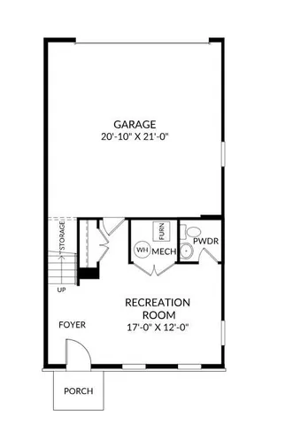 a picture of a bench in a white wall