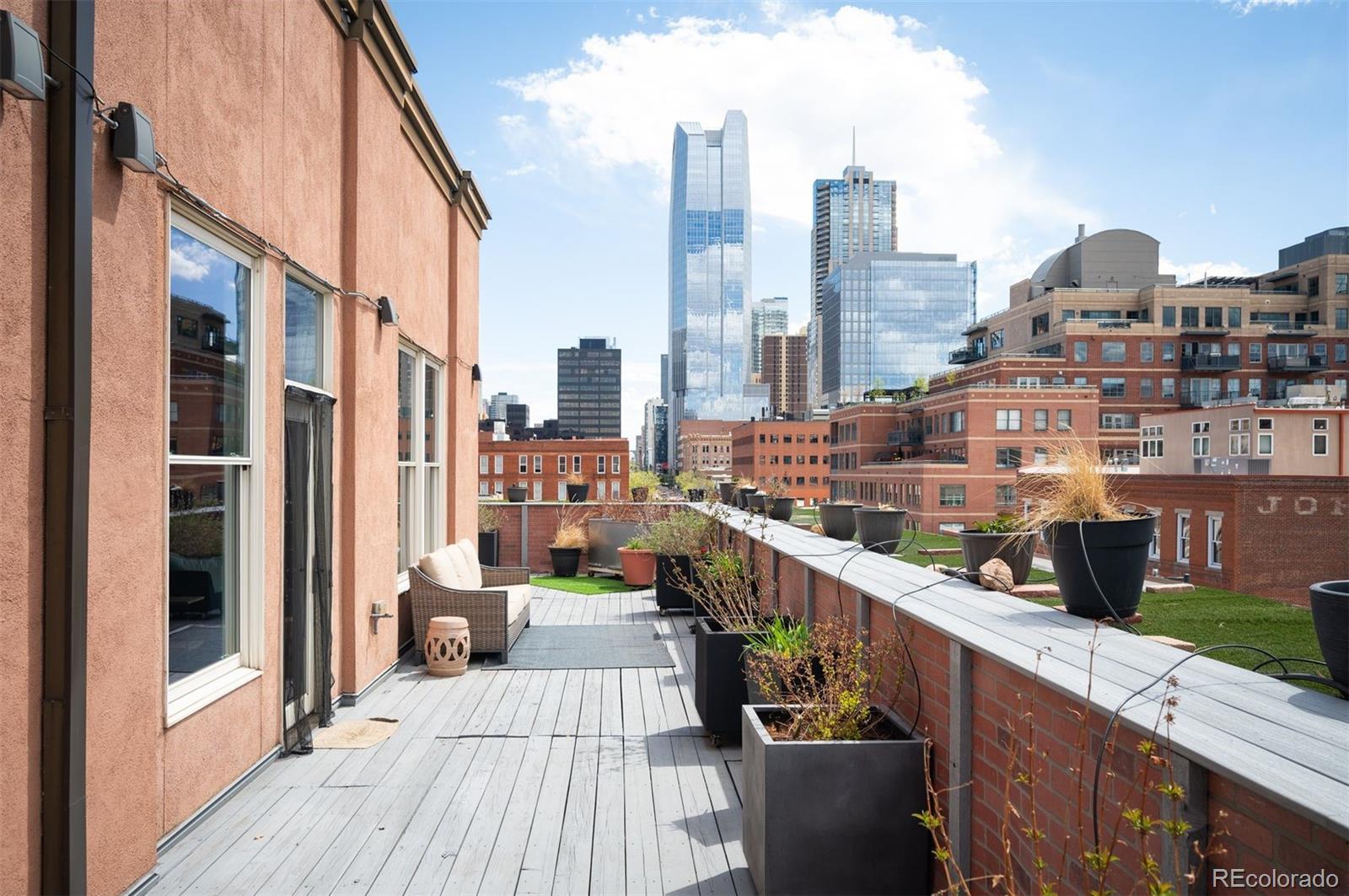 1501 Wazee Street, Unit 4B Denver, CO 80202 - Photo 44 of 49 a balcony with city view