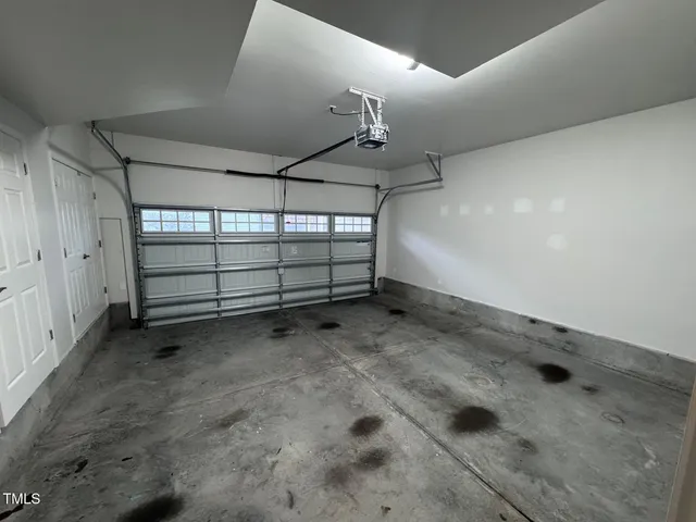 a view of a room with racks