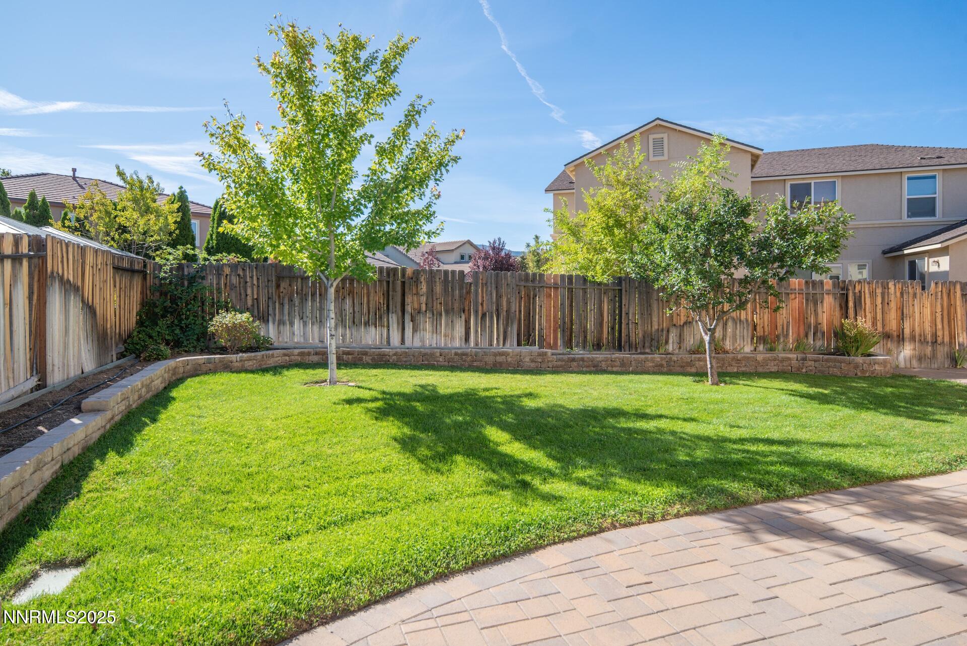 2085 Long Hollow Drive Reno, NV 89521 - Photo 36 of 42 a view of a backyard with a garden