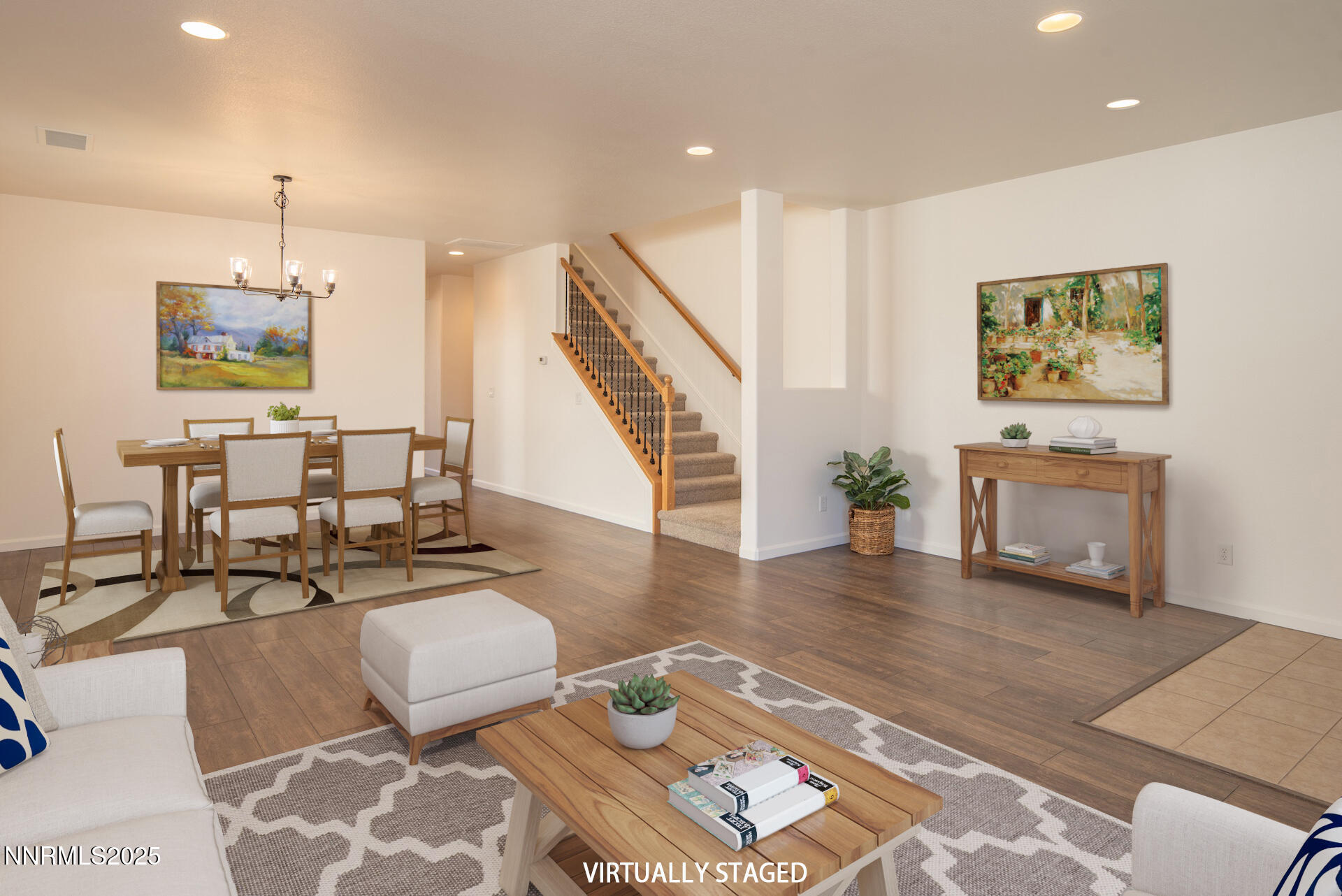 2085 Long Hollow Drive Reno, NV 89521 - Photo 5 of 42 a living room with furniture and a wooden floor