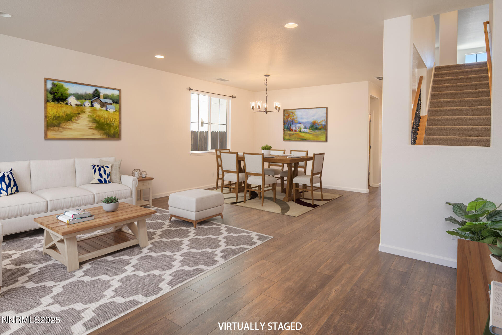 2085 Long Hollow Drive Reno, NV 89521 - Photo 6 of 42 a living room with furniture and wooden floor