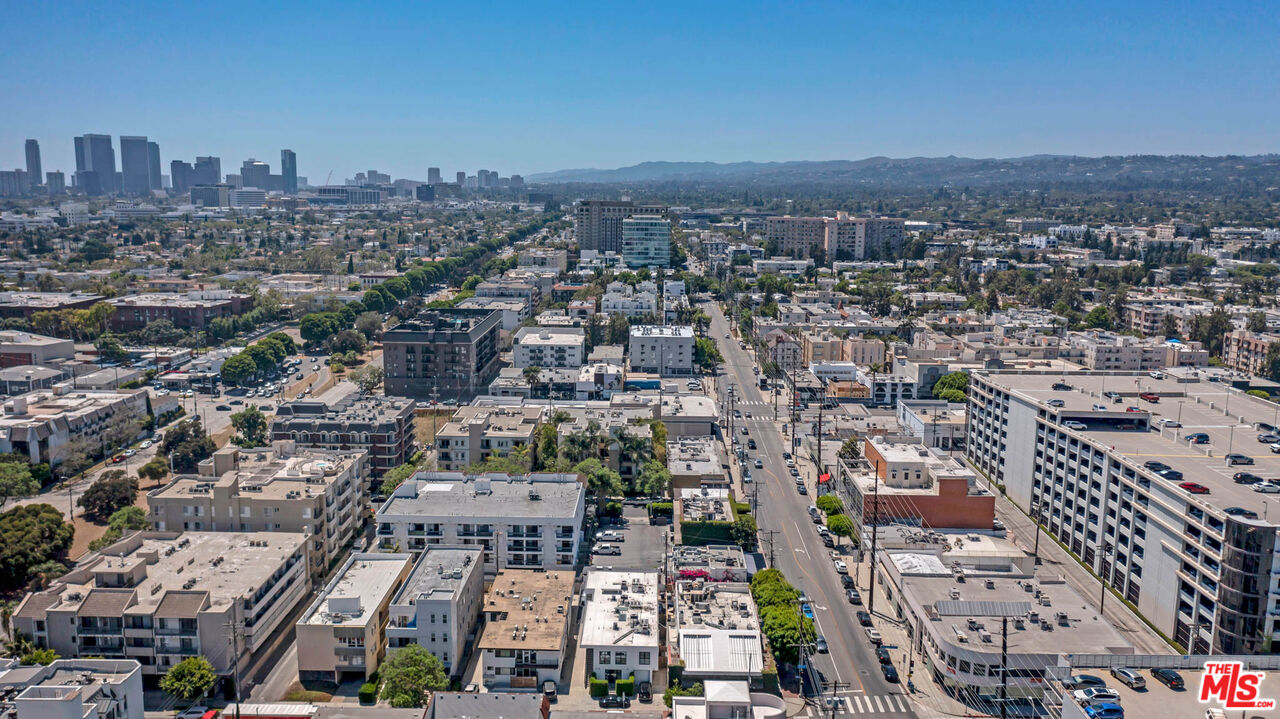309 South Hamel Road Los Angeles, CA 90048 - Photo 25 of 34 an aerial view of a city
