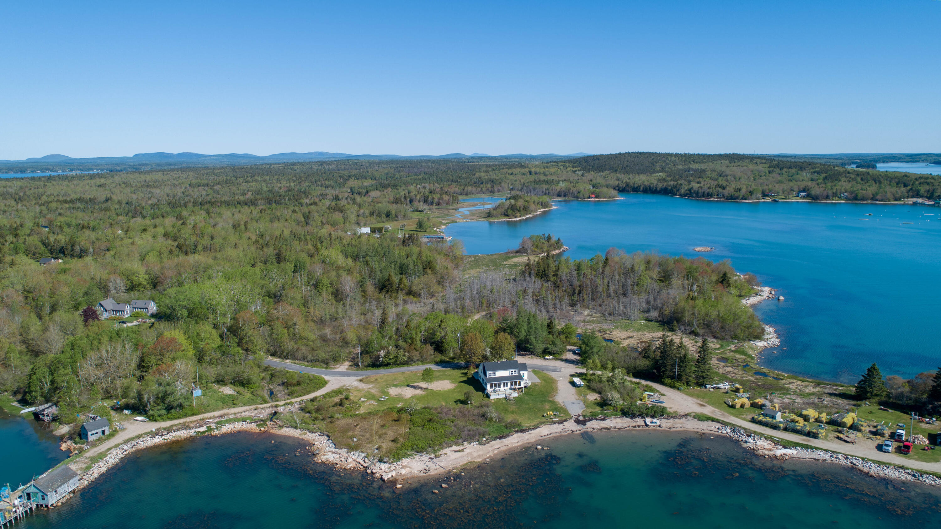 661 Mogador Road Steuben, ME 04680 - Photo 11 of 50 Aerial Overview...