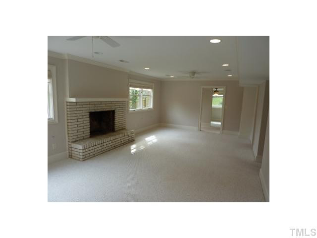 4513 Pitt Street Raleigh, NC 27609 - Photo 9 of 17 family room opens to media/exercise room