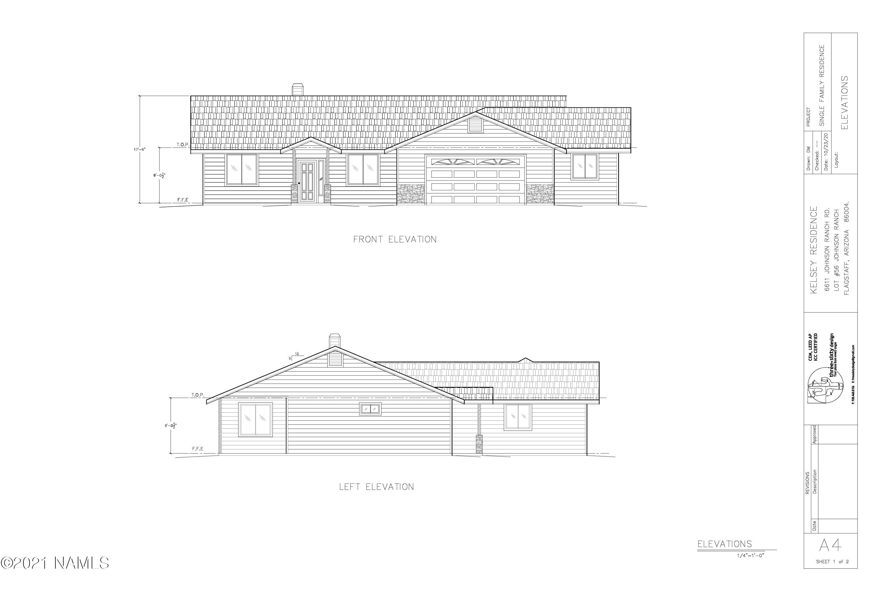 A4-ELEVATIONS 1 of 2