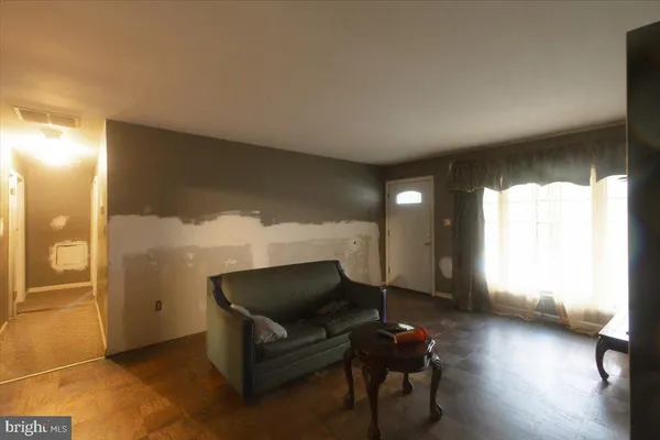 a view of a livingroom with a fireplace