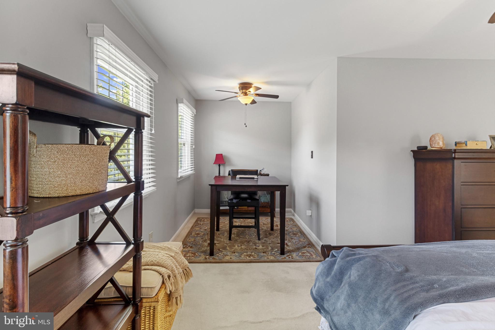 62 John Dyer Way Doylestown, PA 18902 - Photo 20 of 37 a bedroom with a bed and a chandelier