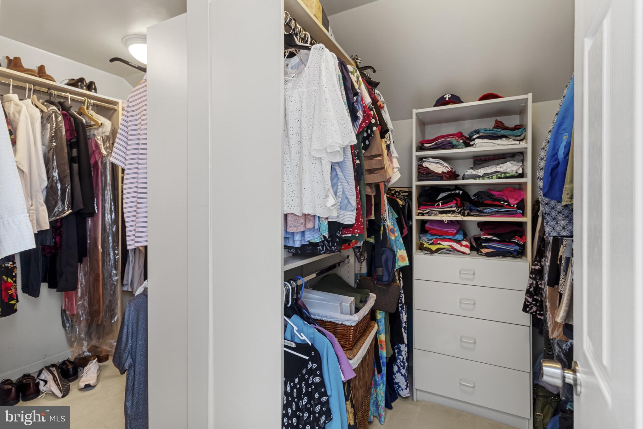 62 John Dyer Way Doylestown, PA 18902 - Photo 24 of 37 a view of walk in closet with clothes and shoes