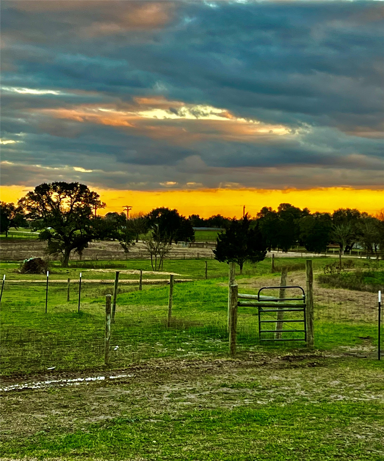 7210 Goehring Road Ledbetter, TX 78946 - Photo 3 of 47 a view of a golf course with a lake view