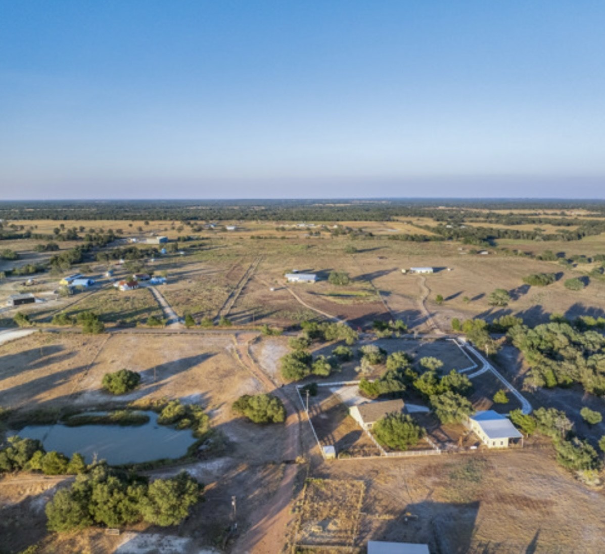7210 Goehring Road Ledbetter, TX 78946 - Photo 39 of 47 an aerial view of residential building and ocean